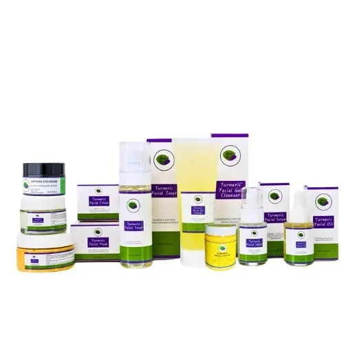 Khichi Beauty  8 Piece Turmeric Bundle