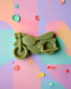 Kids Bike Shaped Goat Milk Shea Butter Soap Bar 100g