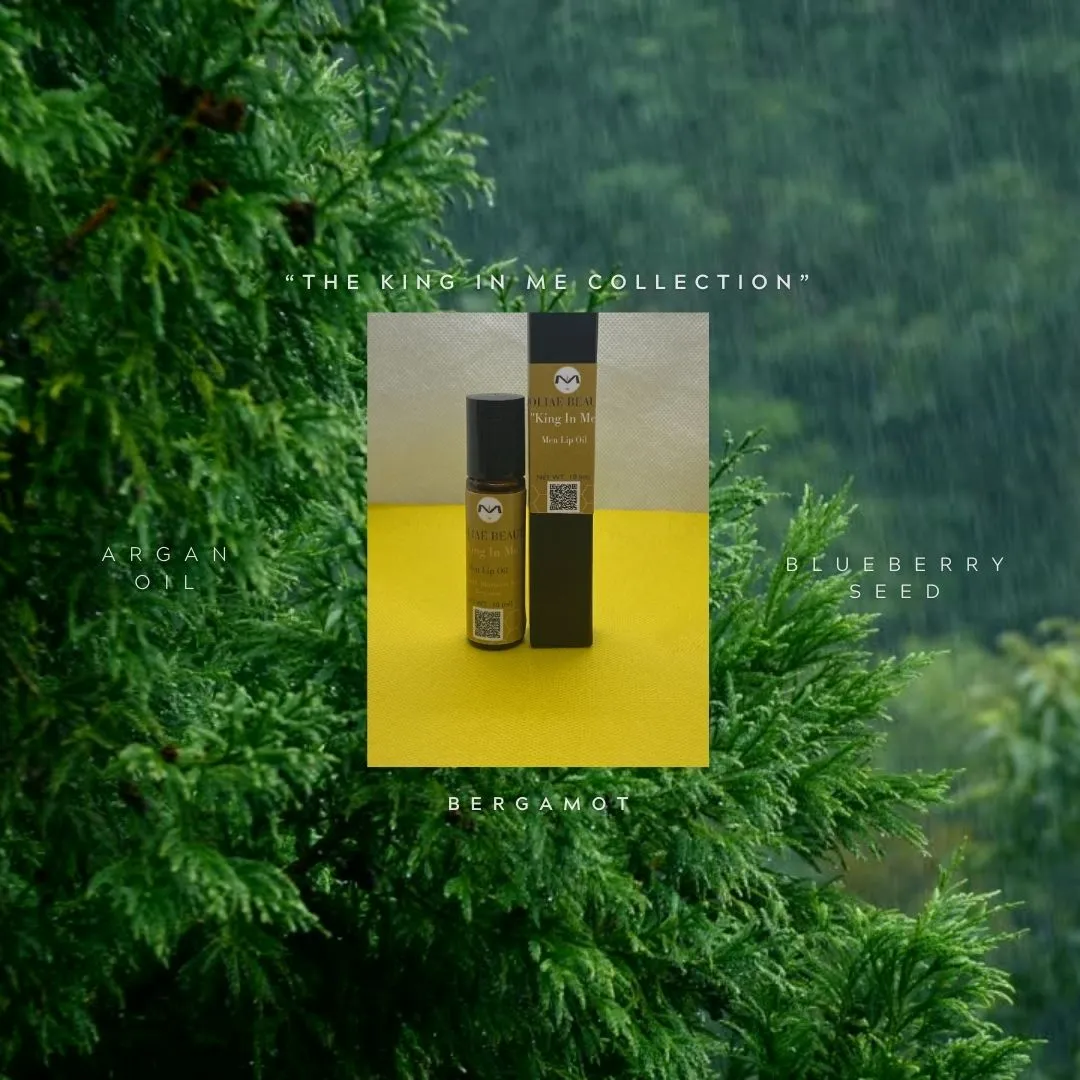King In Me | Men Lip Oil | Argan Oil | Blueberry Seed Oil | Bergamot