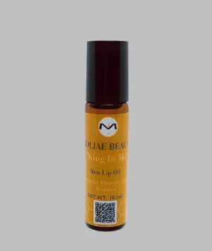 King In Me | Men Lip Oil | Argan Oil | Blueberry Seed Oil | Bergamot
