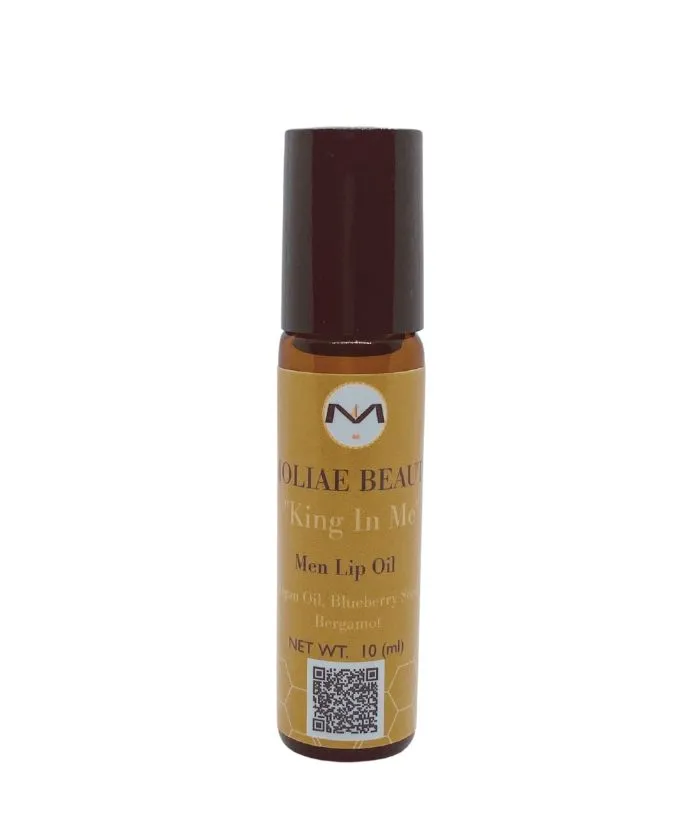 King In Me | Men Lip Oil | Argan Oil | Blueberry Seed Oil | Bergamot