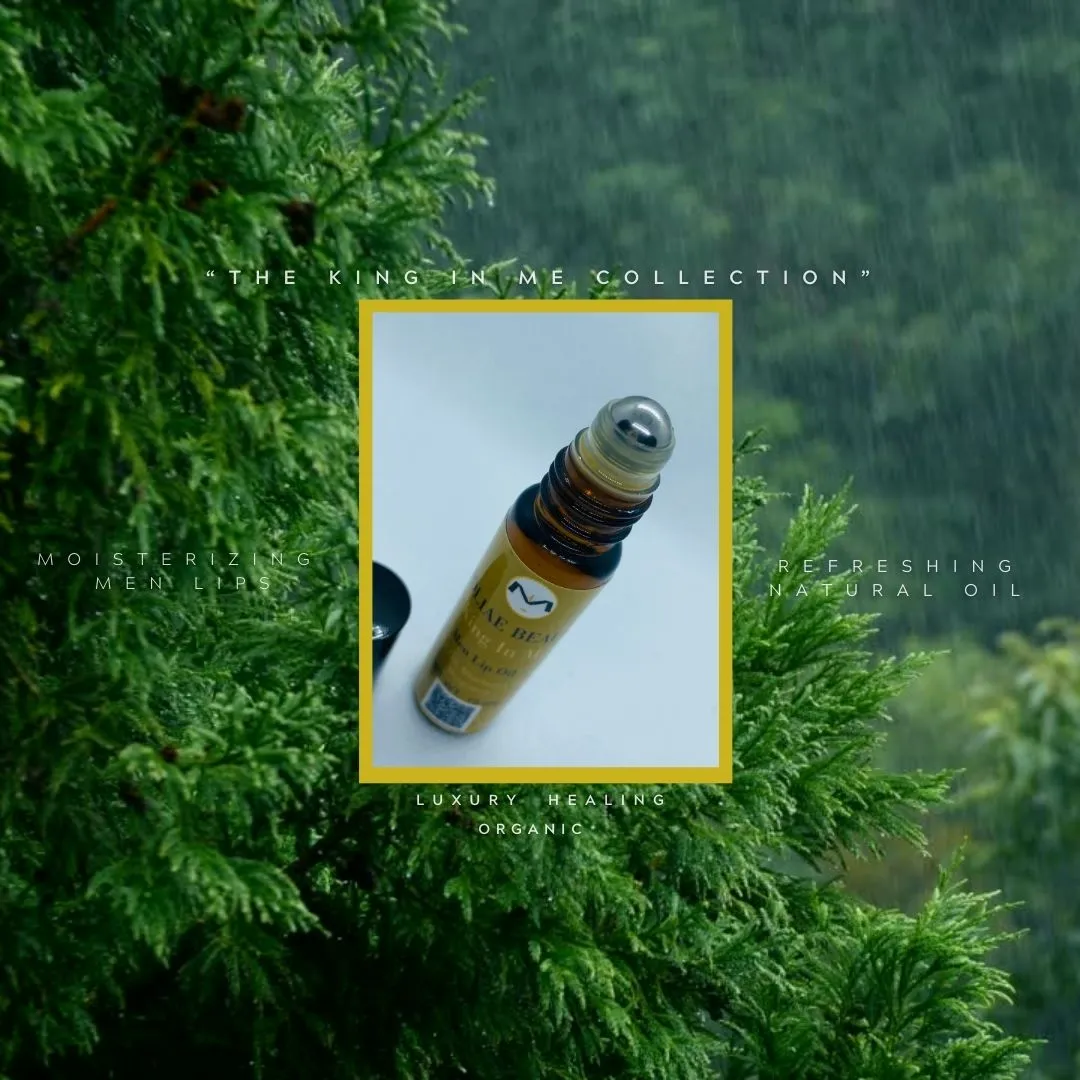 King In Me | Men Lip Oil | Argan Oil | Blueberry Seed Oil | Bergamot