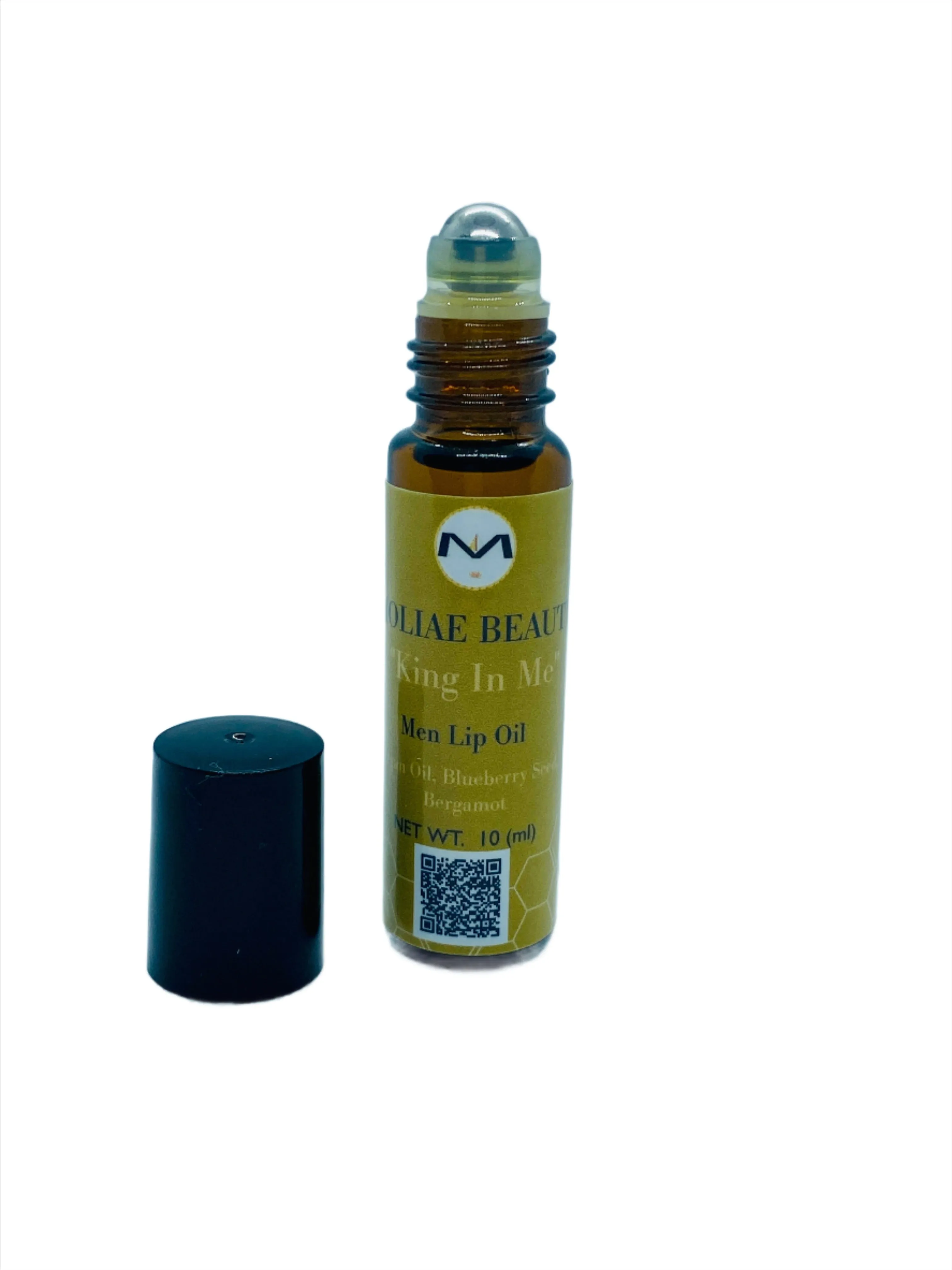 King In Me | Men Lip Oil | Argan Oil | Blueberry Seed Oil | Bergamot