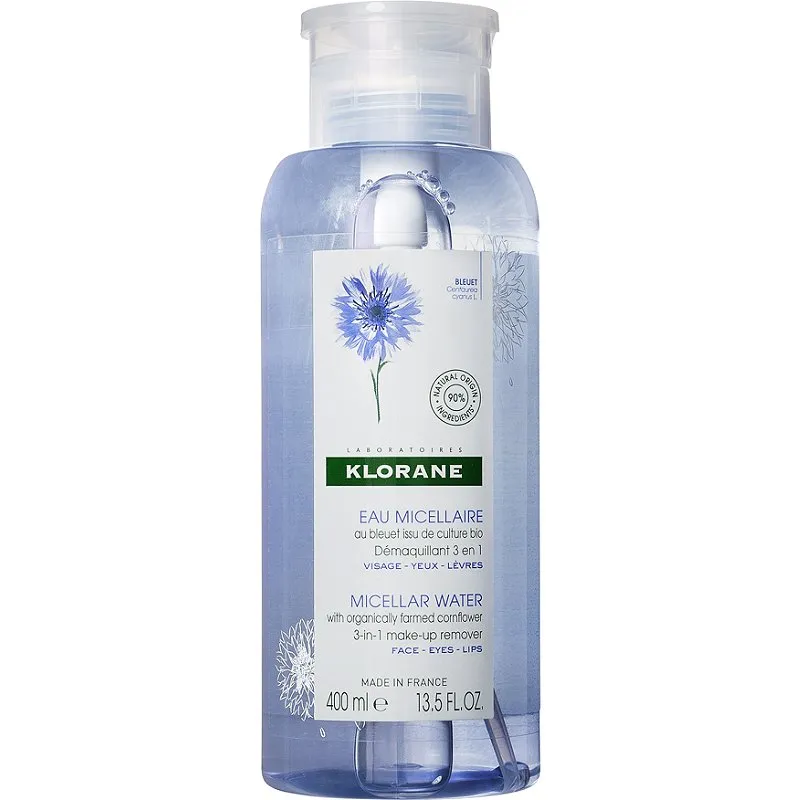 Klorane Micellar Water 3-in-1 Make-Up Remover