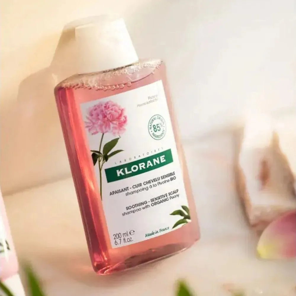 Klorane shampoo Peony - sensitive scalp (400 ml)