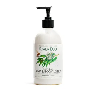KOALA ECO Hand and Body Lotion Lemon Scented, Eucalyptus & Rosemary - 500ml