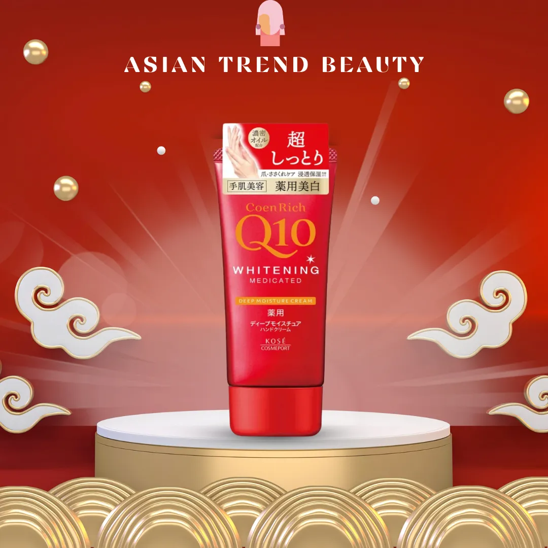 Kose Coenrich Q10 Medicinal Whitening Hand Cream Deep Moisture 80g