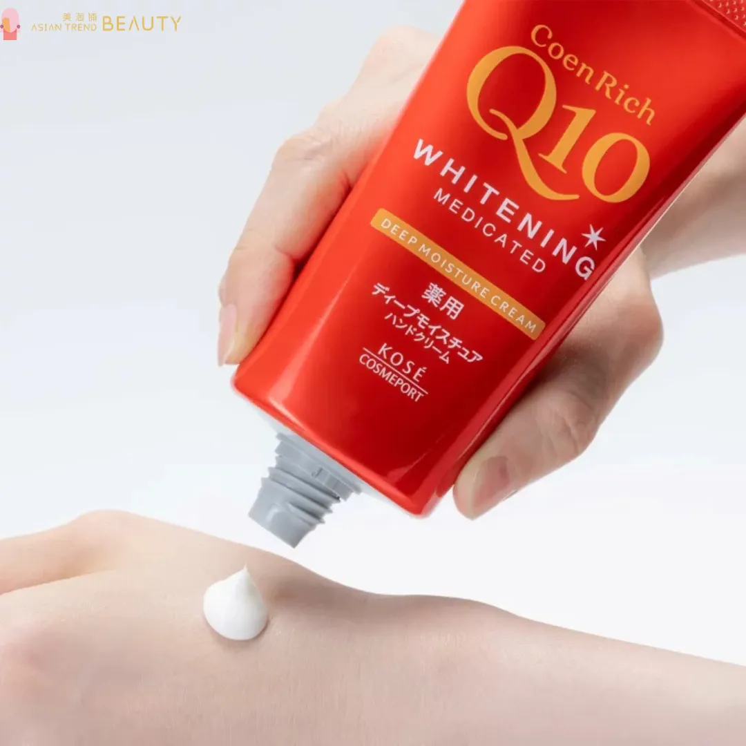 Kose Coenrich Q10 Medicinal Whitening Hand Cream Deep Moisture 80g