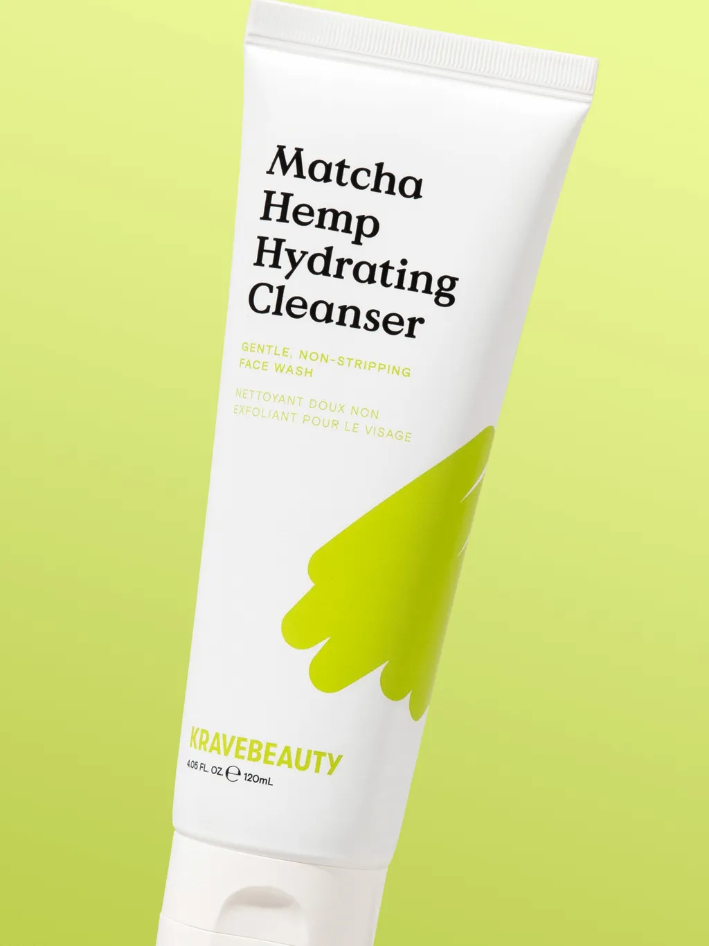 KRAVEBEAUTY Matcha Hemp Hydrating Cleanser 120ml