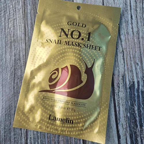 LAMELIN Gold Snail Mask NO 1 قناع الحلزون والذهب من لاملين