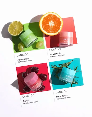 [LANEIGE] Lip Sleeping Mask EX 20g (Apple Lime | Grapefruit | Berry | Mint Choco)