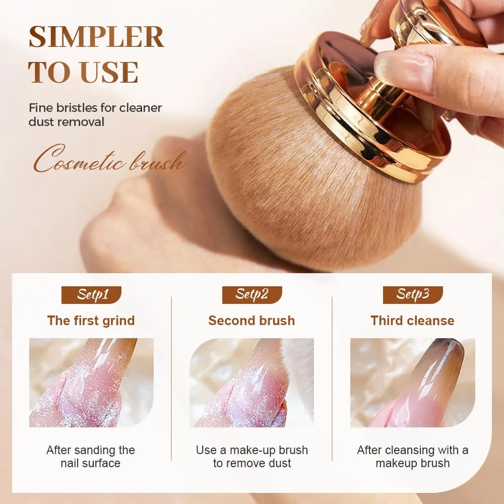 Large Makeup Brush 2025 New Extra Large Body Makeup Brush with Soft Bristles & Short Handle for Legs Back Face, Wide Foundation Oval, Blush Powder Suncreen Applicator (A)