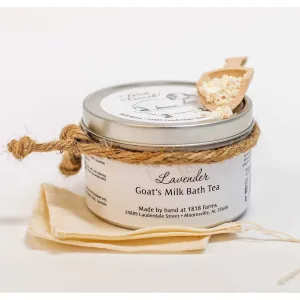 Lavender Goat's Milk Bath Tea - Tin