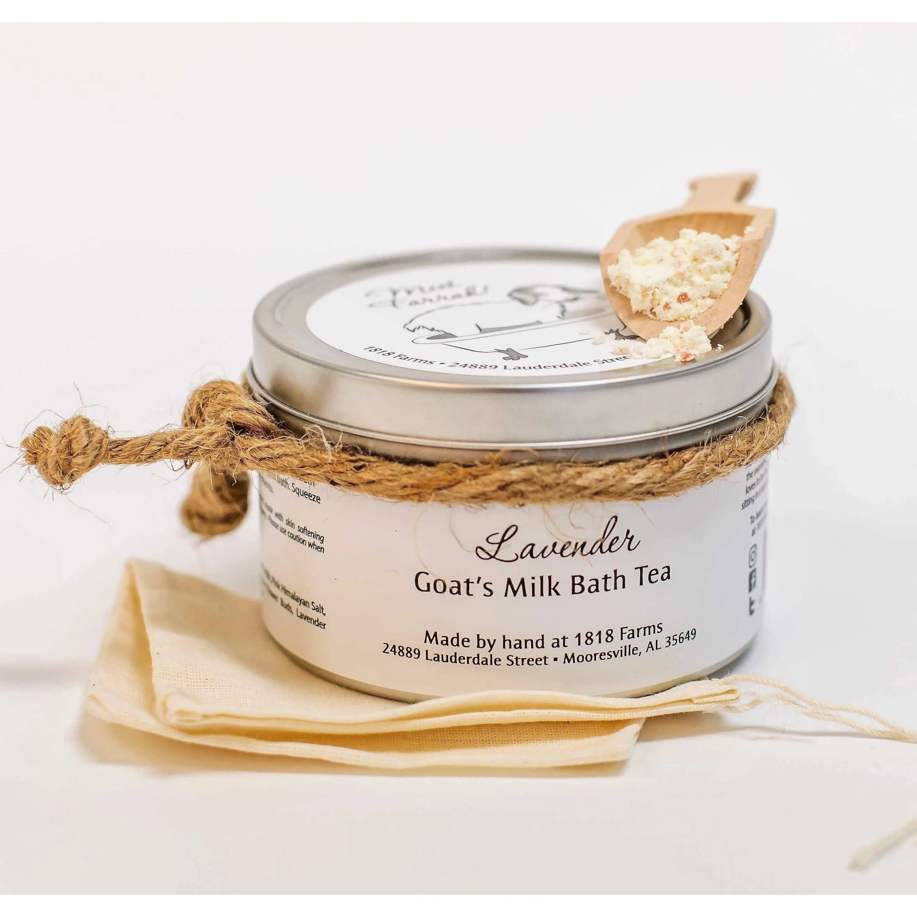 Lavender Goat's Milk Bath Tea - Tin
