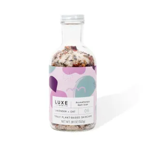 Lavender   Oat Aromatherapy Bath Salt Soak
