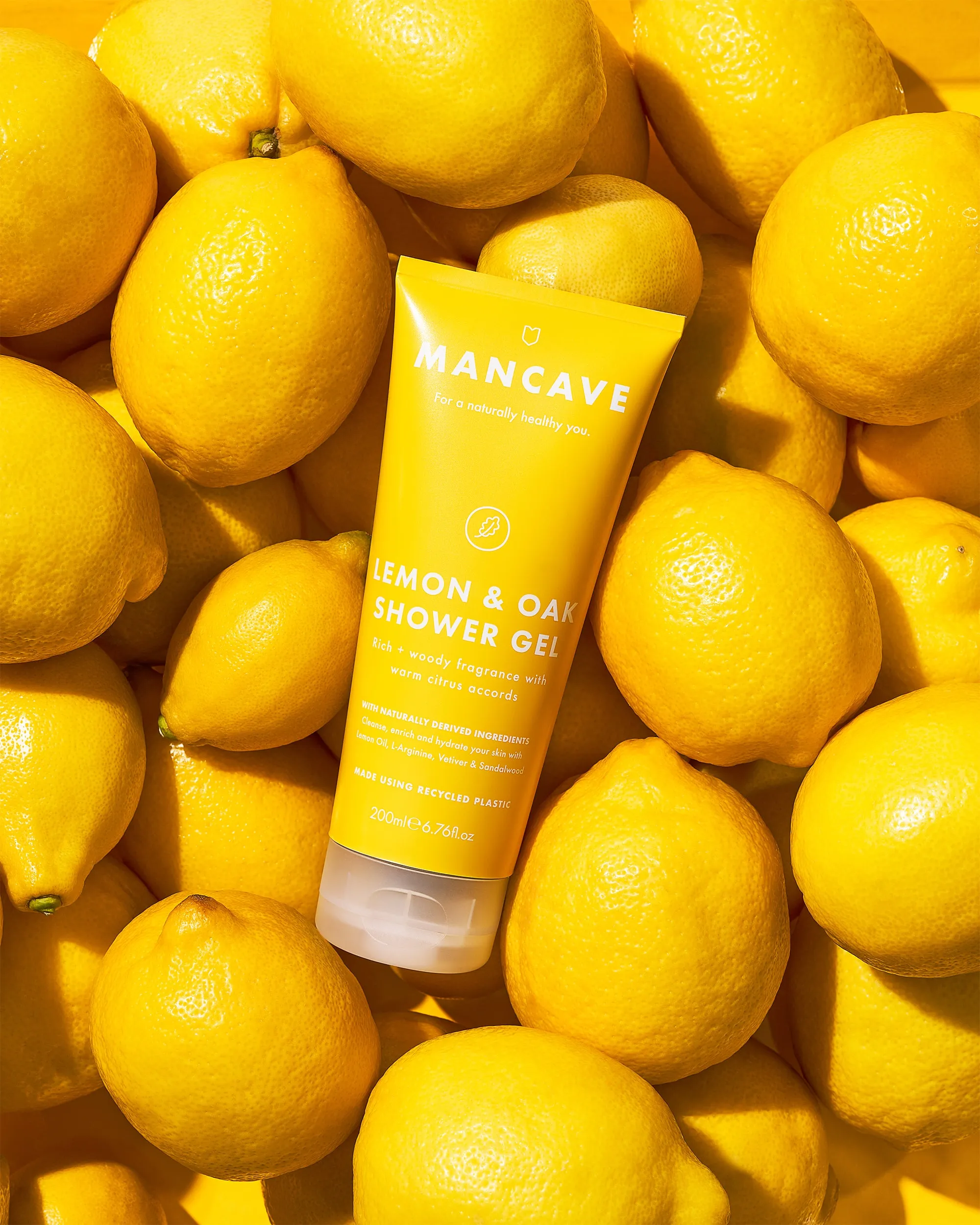 Lemon & Oak Shower Gel 200ml