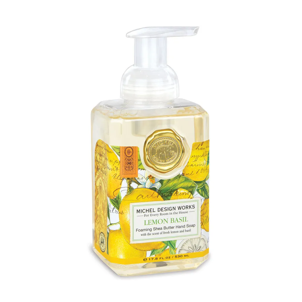 Lemon Basil Shea Butter Foaming Hand Soap