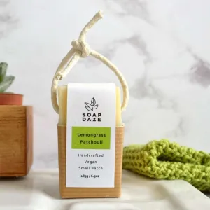 Lemongrass & Patchouli Soap On A Rope - Extra Large