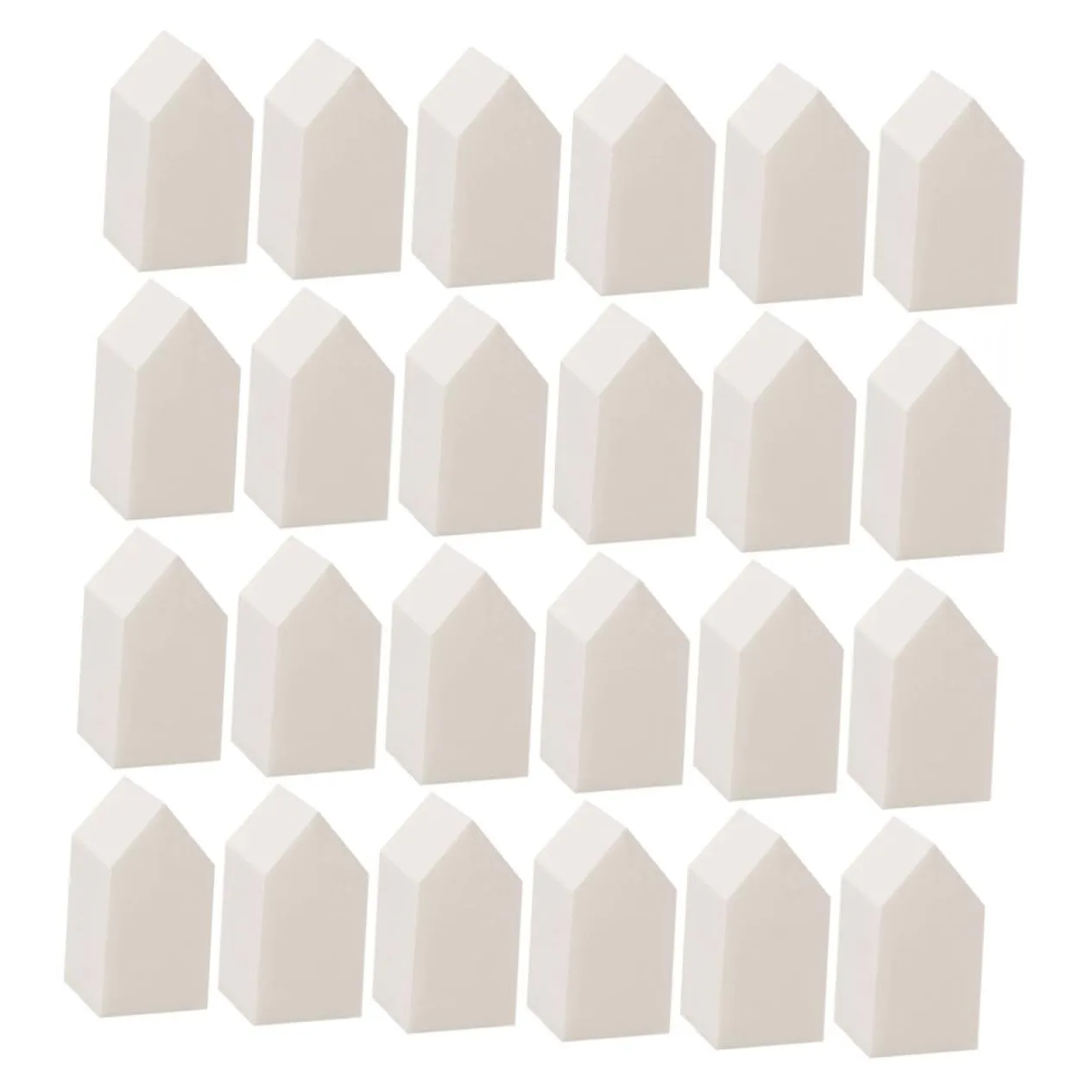LIFKOME 100pcs Mini Powder Makeup for Foundation Face Blending Makeup Synthetic Latex Portable Facial Pads