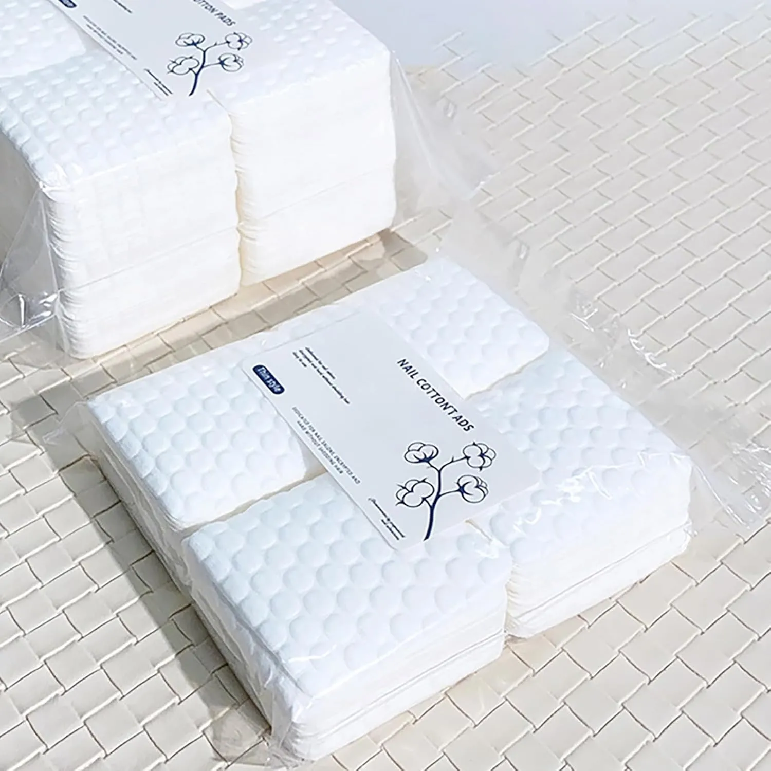 Lint Frees Nails 200/500pcs Nails Polish Remover Pads Soft Absorbable Eyelash Extension Glues