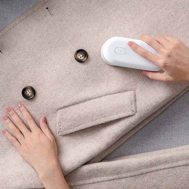 Lint Remover Laundry Electric Roller with Fluff Vacuum
