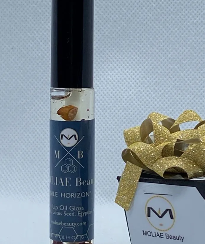Lip Oil Gloss | Marula Oil | Lotus Seed Oil | Egyptian Roses | Chrysanthemums