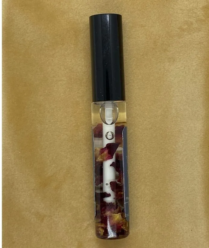 Lip Oil Gloss | Marula Oil | Lotus Seed Oil | Egyptian Roses | Chrysanthemums