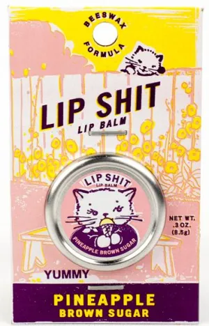 Lip Shit Lip Balm Pineapple Brown Sugar