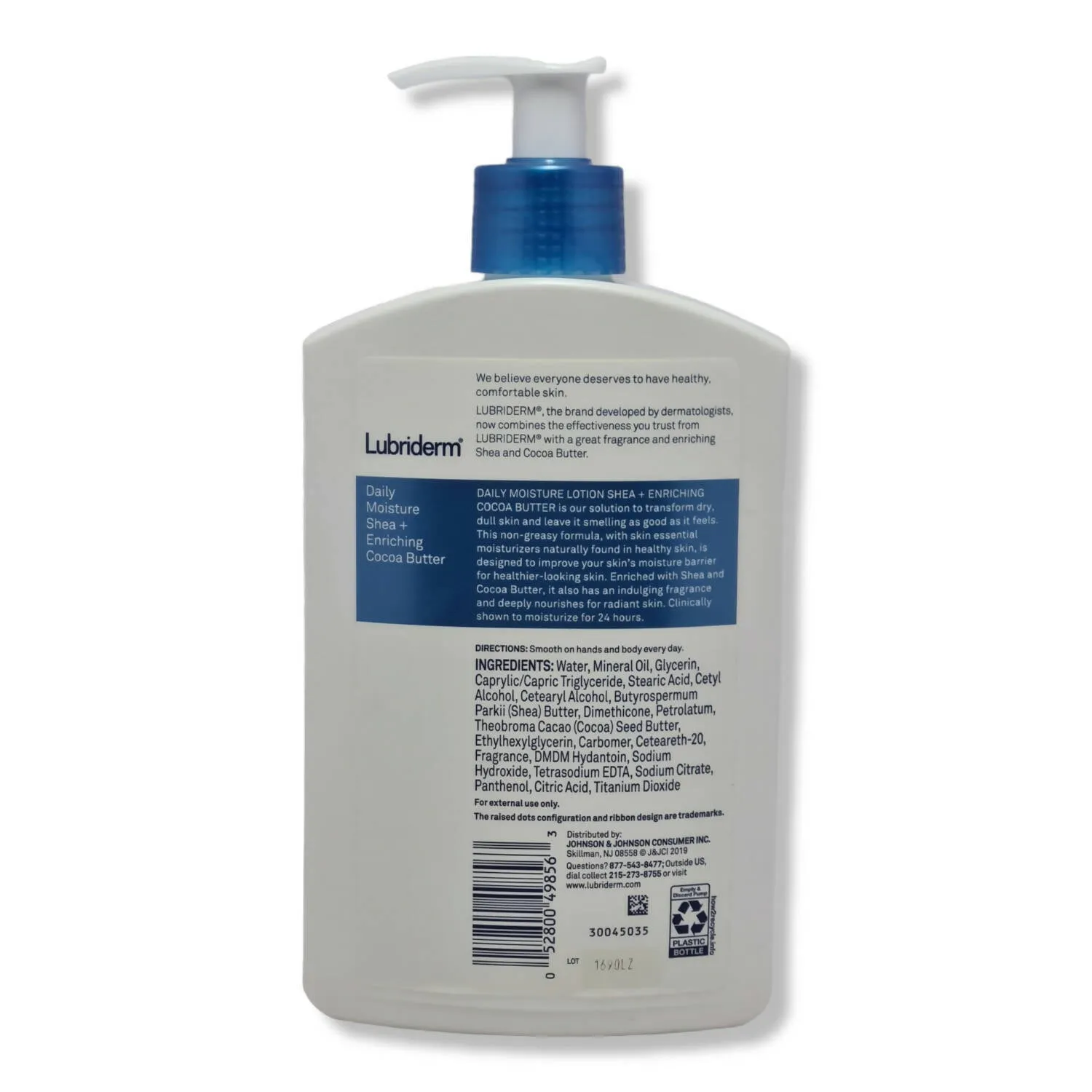 Lubriderm Daily Moisture Lotion With Shea  Enriching Cocoa Butter 473ml