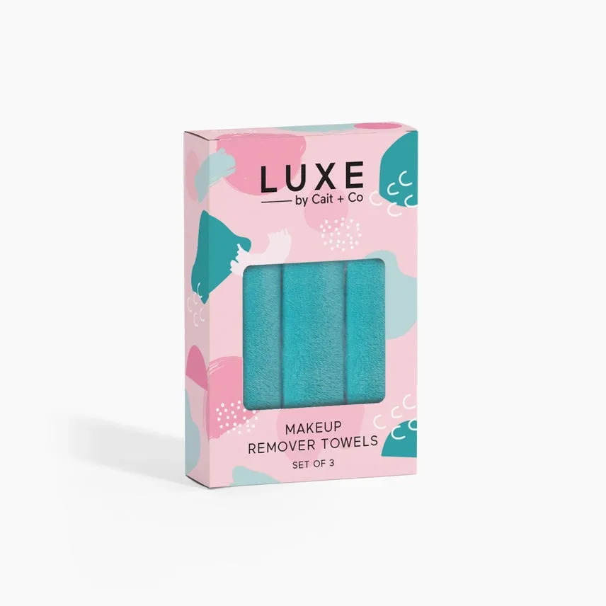 Luxe Makeup Remover Towels - Set of 3