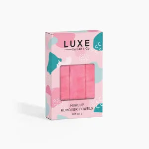 Luxe Makeup Remover Towels - Set of 3