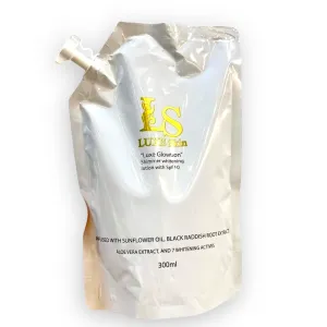 Luxe Skin - Luxe Glowtion Shimmer Whitening Lotion with SPF 50 - REFILL SACHET 300 ml