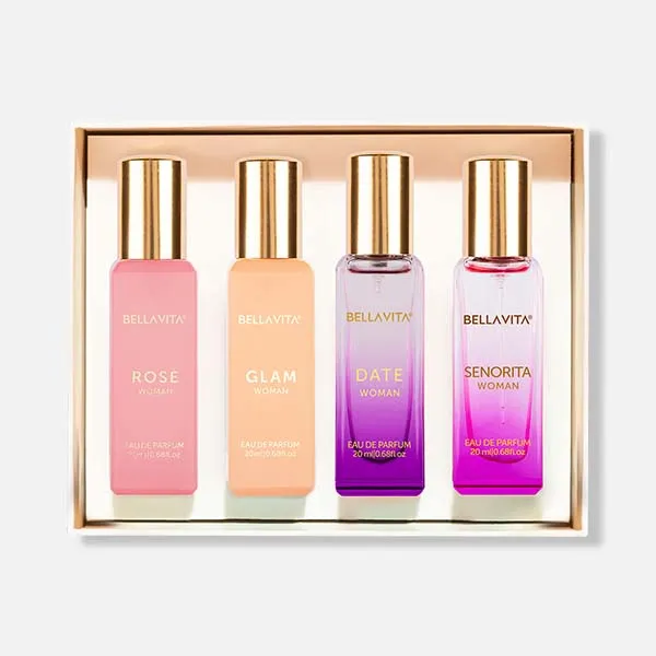 Luxury Perfume Gift Set For Women - 4 x 20ml (Valentine)