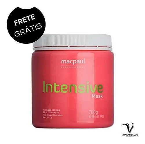 Mac Paul Intensive Mask Mask Strawberry Capillary 700g - Macpaul
