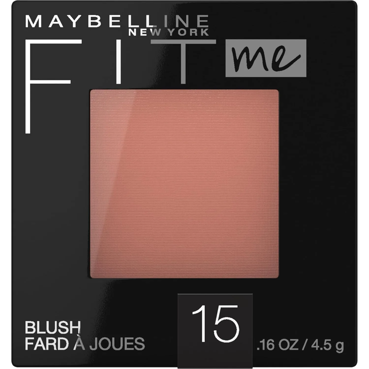 Maybelline Fit Me Blush, Lightweight, Smooth, Blendable, Long-lasting All-Day Face Enhancing Makeup Color, Nude, 1 Count