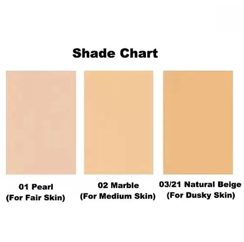 ME-ON Exquisite Whitening Cream Foundation, Natural Finish (Shade 01 - Ivory)
