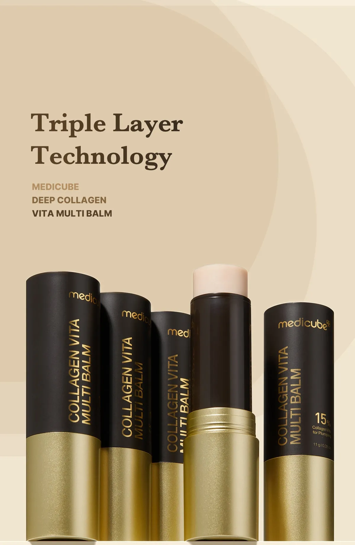 MEDICUBE Deep Collagen Vita Multi Balm (11gr)