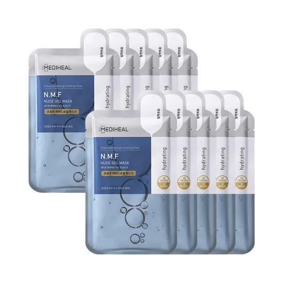 MEDIHEAL N.M.F Nude Gel Mask Sheet x 10