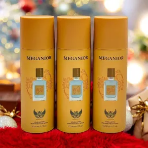 MEGANIOR Millionaire Long Lasting Perfumed Body Spray 200ml