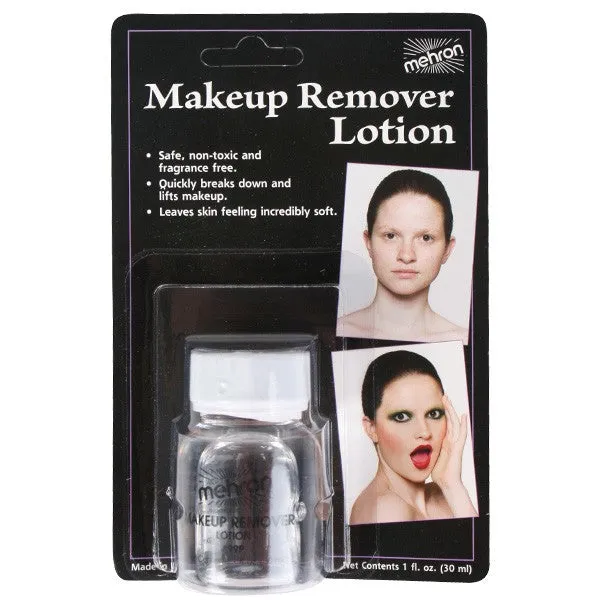 Mehron Make Up Remover Lotion 30ml