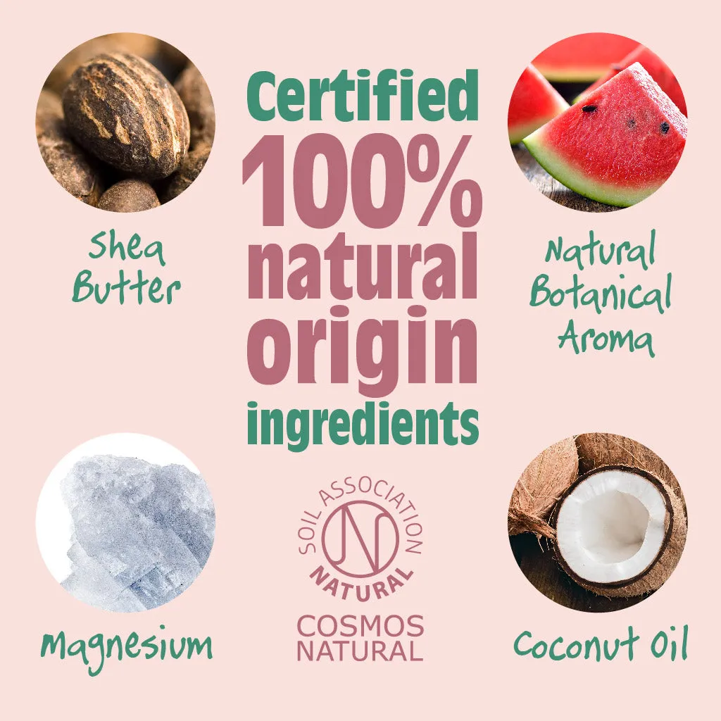 Melon & Cucumber Natural Deodorant Stick - Use or Refill