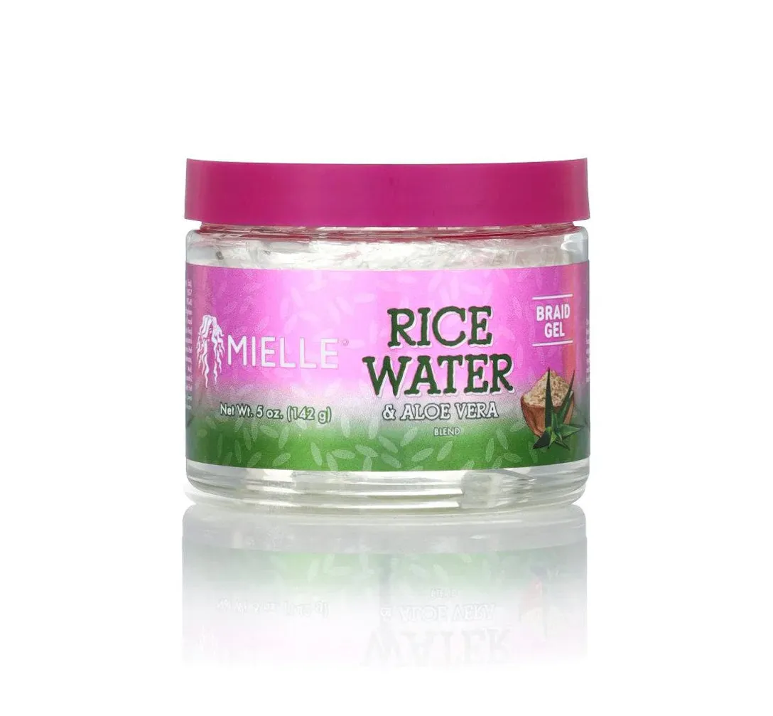 Mielle Rice Water & Aloe Braid Gel 5oz