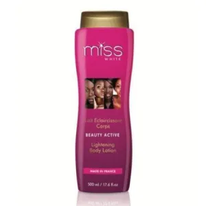 Miss White Beauty Active Lightening Body Lotion 500ml