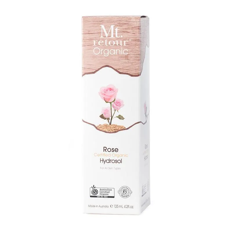 Mt.Retour Certified Organic Rose Hydrosol (MR46) 125mL