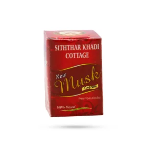 Musk Cream - 4 Gms | Siththar Khadi Cottage