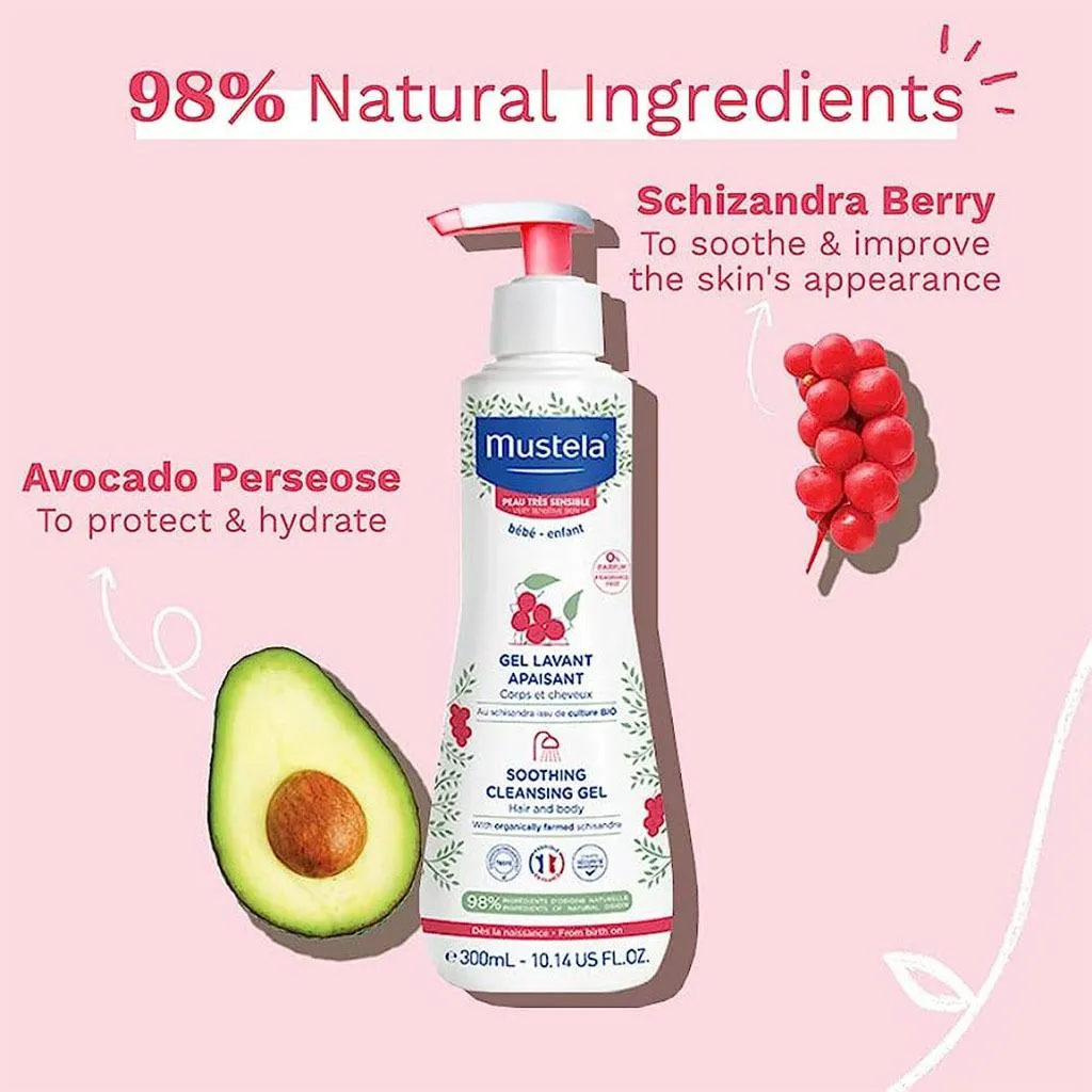 Mustela Baby Soothing Cleansing Gel 300ml