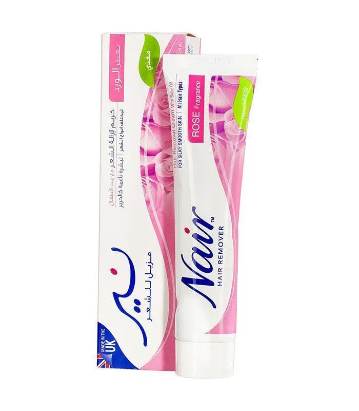 Nair Hair Remover Cream For Legs & Body With Rose Fragrance - 110g