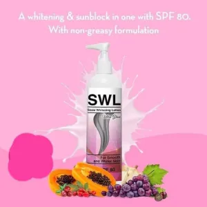 Nathiña SWL - ULTRA GLOW - Snow Whitening Lotion 250ml