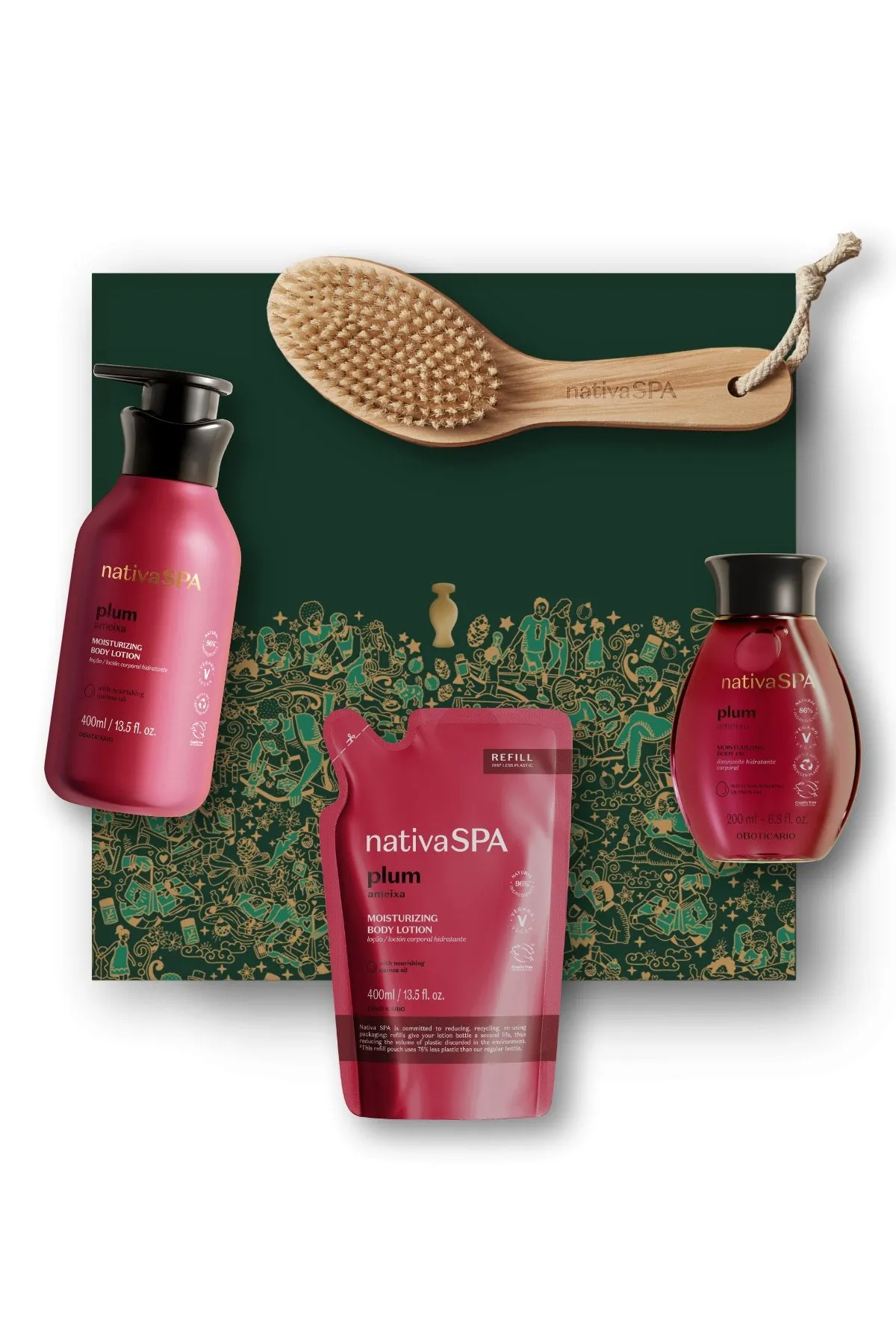 Nativa SPA Plum Deluxe Gift Set