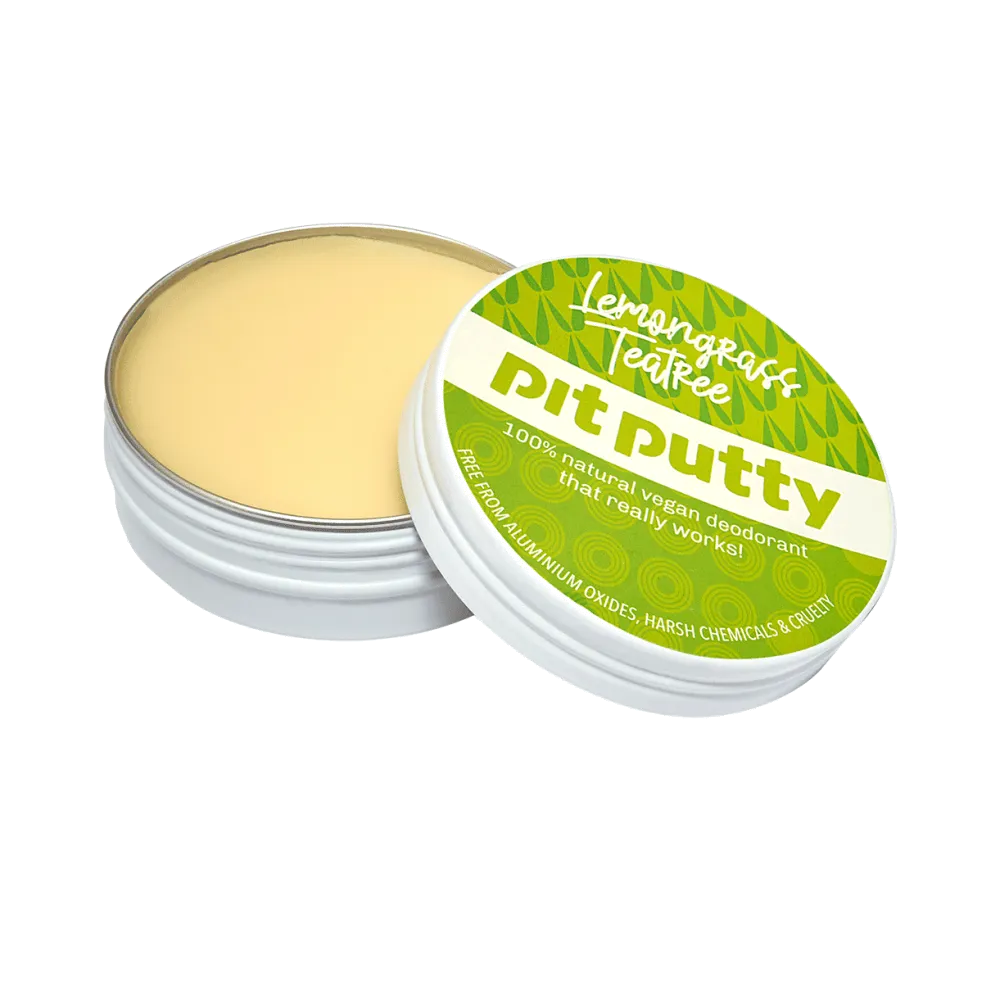Natural Deodorant Tin - Lemongrass & Tea Tree